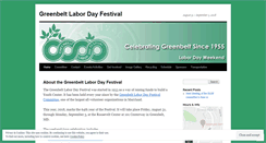 Desktop Screenshot of greenbeltlaborday.com